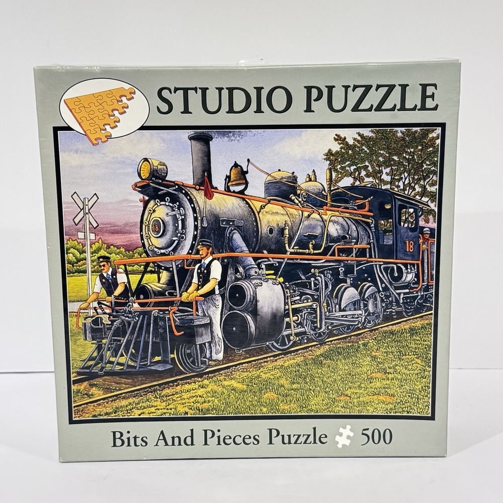 Bits and Pieces Studio Puzzle 500 pc Thelma Winter: Engine Number 18 Complete